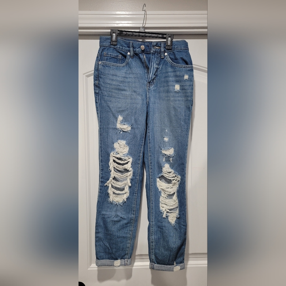 *New* VENUS Blue Distressed Boyfriend Jeans